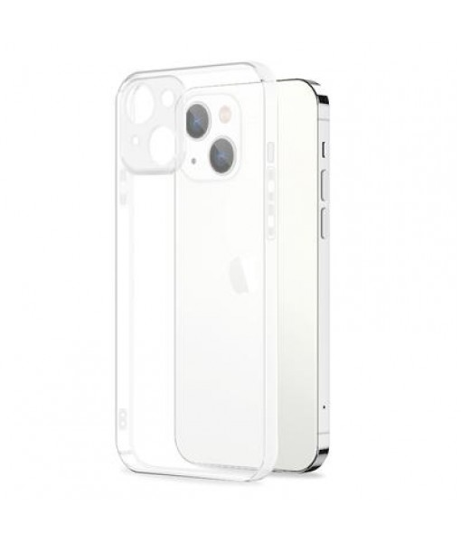 Husa iPhone 13 mini, Slim Case, Portectie Camera, Transparenta